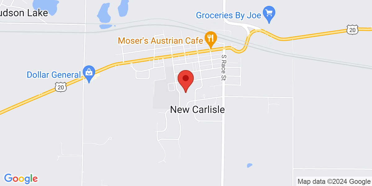 Map of New Carlisle-Olive Township Public Library